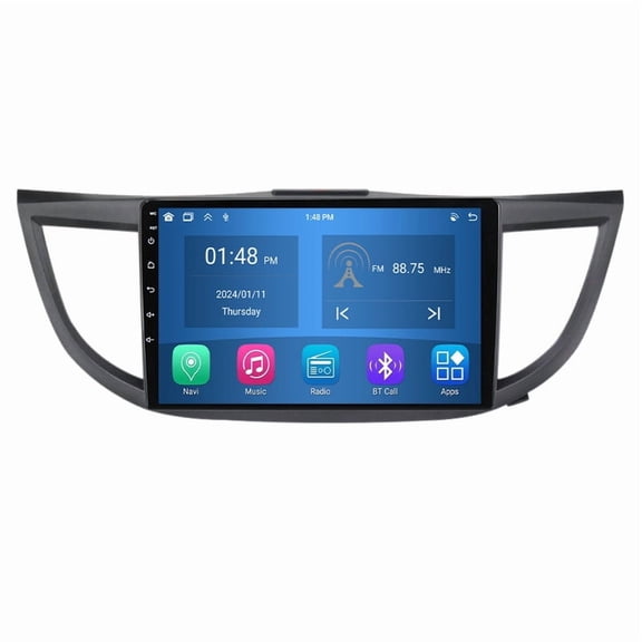 RoverOne 4+64GB Car Stereo CarPlay GPS Navigation Bluetooth for Honda CRV CR-V 4 RM RE 2011-2018 Android Touch Screen Player