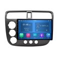 thumbnail image 1 of RoverOne 4+64GB Car Stereo CarPlay GPS Navigation Bluetooth for Honda Civic 2000-2006 Android Touch Screen Player, 1 of 4