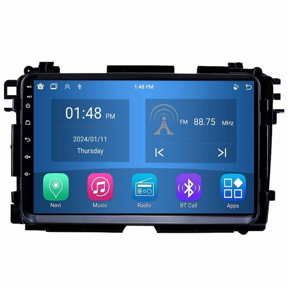 RoverOne 4+64GB Car Stereo CarPlay GPS Navigation Bluetooth for Honda Vezel HR - V HRV HR V 2013-2018 Touch Screen Player