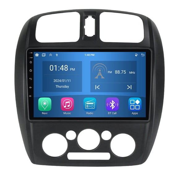RoverOne 4+64GB Car Stereo CarPlay GPS Navigation Bluetooth for Mazda 323 para Ford laser 2002-2008 Android Touch Screen Player