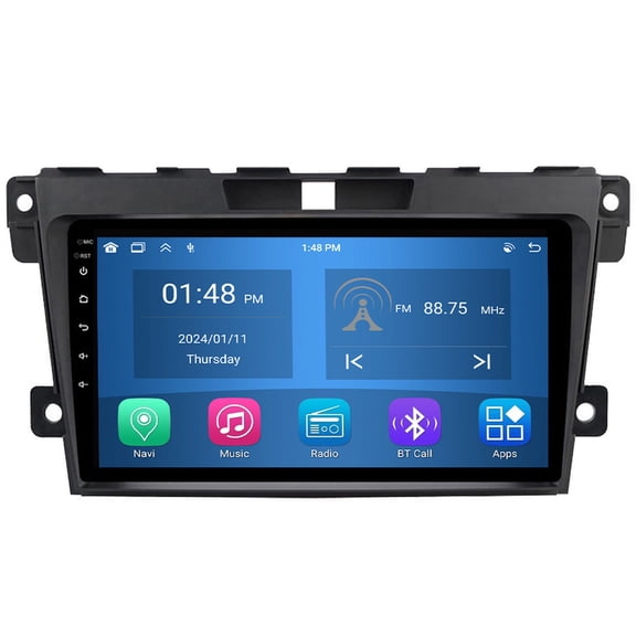 RoverOne 4+64GB Car Stereo CarPlay GPS Navigation Bluetooth for Mazda CX7 CX-7 CX 7 ER 2008-2015 Android Touch Screen Player