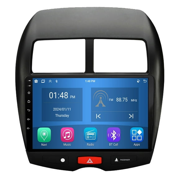 RoverOne 4+64GB Car Stereo CarPlay GPS Navigation Bluetooth for Mitsubishi ASX 1 2010-2016 Android Touch Screen Player