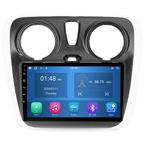 RoverOne 4+64GB Car Stereo CarPlay GPS Navigation Bluetooth for Renault Dokker 2012-2020 Touch Screen Player