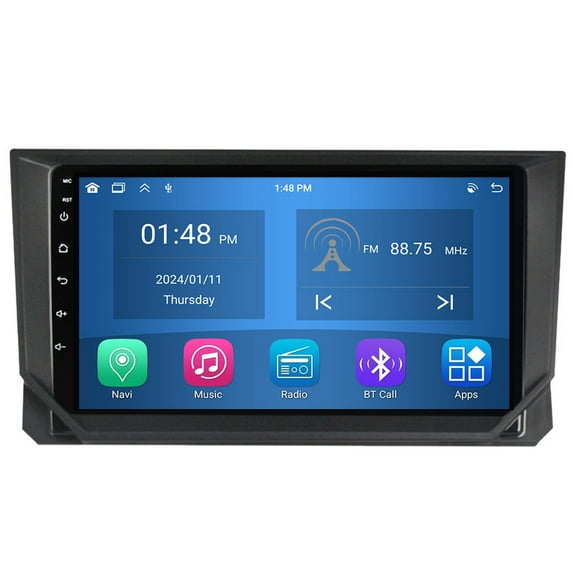 RoverOne 4+64GB Car Stereo CarPlay GPS Navigation Bluetooth for Seat Ibiza 2017-2020 Android Touch Screen Player