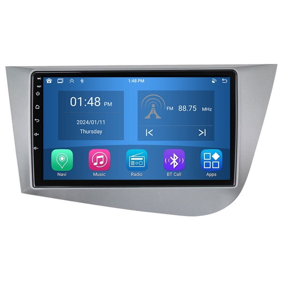 RoverOne 4+64GB Car Stereo CarPlay GPS Navigation Bluetooth for Seat Leon 2 2005-2012 Android Touch Screen Player