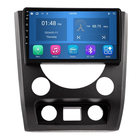 RoverOne 4+64GB Car Stereo CarPlay GPS Navigation Bluetooth for SsangYong Rexton Y290 III 3 2012-2017 Android Touch Screen Player