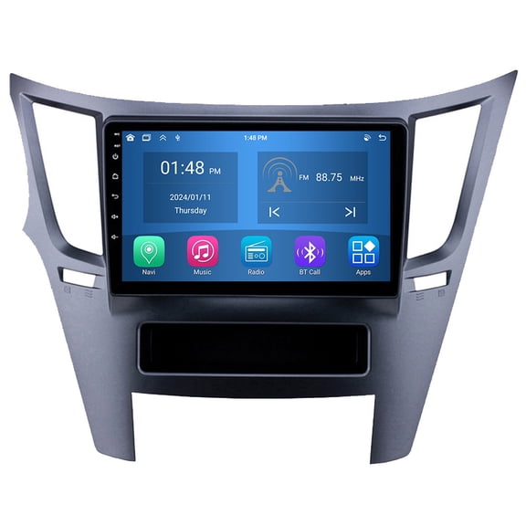 RoverOne 4+64GB Car Stereo CarPlay GPS Navigation Bluetooth for Subaru Outback 4 BR Legacy 5 2009-2014 Android Touch Screen Player