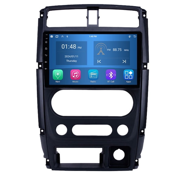 RoverOne 4+64GB Car Stereo CarPlay GPS Navigation Bluetooth for Suzuki Jimny 3 2005-2019 Android Touch Screen Player