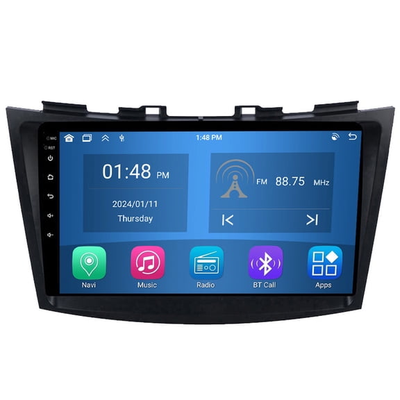 RoverOne 4+64GB Car Stereo CarPlay GPS Navigation Bluetooth for Suzuki Swift 4 2011-2017 Android Touch Screen Player