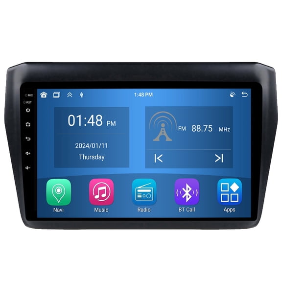 RoverOne 4+64GB Car Stereo CarPlay GPS Navigation Bluetooth for Suzuki Swift 5 2016-2020 Android Touch Screen Player