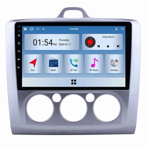 RoverOne 6+128G Android Car Stereo Bluetooth Carplay GPS for Ford Focus 2 Mk 2 2004-2011 MT