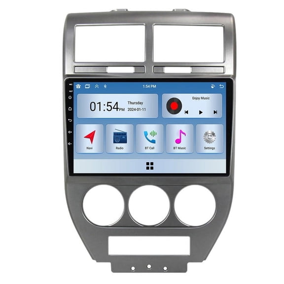 RoverOne 6+128G Android Car Stereo Bluetooth Carplay GPS for Jeep Compass 1 MK 2006-2010