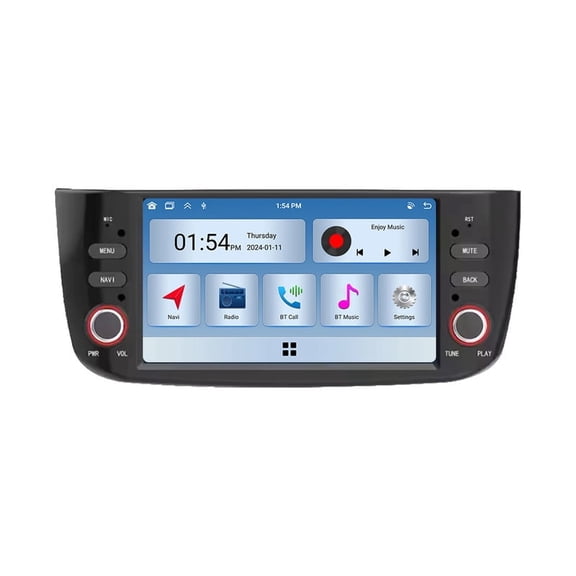 RoverOne 6+128G for Fiat Linea Punto EVO 2012 - 2015 Car Radio Stereo CarPlay Android Auto GPS Bluetooth Audio Video Player