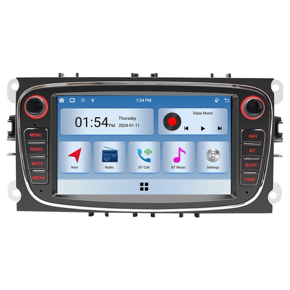 RoverOne 6+128G for Ford Focus MondeoS-Max C-Max Galaxy Kuga 2008-2011 Car Radio Stereo CarPlay Android Auto GPS Bluetooth Audio Video Player