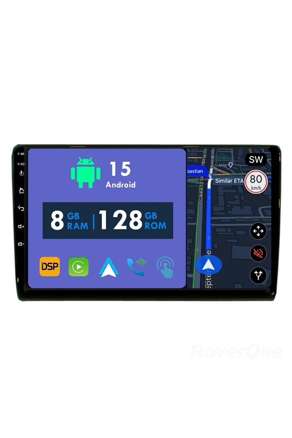 8GB+128GB Car Radio Bluetooth CarPlay GPS Navigation Stereo for Honda Element YH 2002-2011
