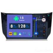 RoverOne 8GB+128GB Car Radio Bluetooth CarPlay GPS Navigation Stereo for Nissan Sylphy B17 Sentra 12 2012-2018