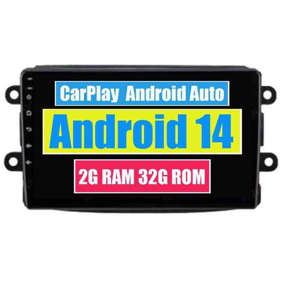 RoverOne Car Stereo CarPlay Android Auto for Dacia Sandero Duster for Renault Captur Lada Xray 2 Logan 2 Dokker GPS Navigation Bluetooth DSP Multimedia Video Player