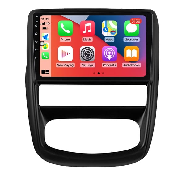 RoverOne Car Stereo CarPlay Android Auto for Renault Duster 1 2010 - 2015 for Nissan Terrano lll 3 2014 - 2022 GPS Navigation Bluetooth DSP Multimedia Video Player