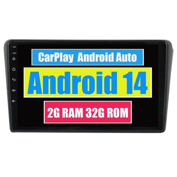 RoverOne Car Stereo CarPlay Android Auto for Toyota Avensis T250 2 II 2002 - 2009 GPS Navigation Bluetooth DSP Touch Screen Multimedia Video Player / Black