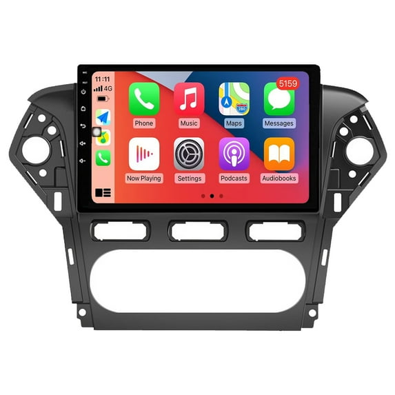 RoverOne Car Stereo CarPlay Android Auto for Ford Mondeo Fusion 4 2006 - 2010 GPS Navigation Bluetooth DSP Multimedia Video Player