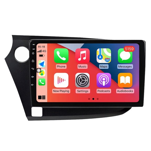 RoverOne Car Stereo CarPlay Android Auto for Honda Insight 2 2009 - 2014 GPS Navigation Bluetooth DSP Multimedia Video Player