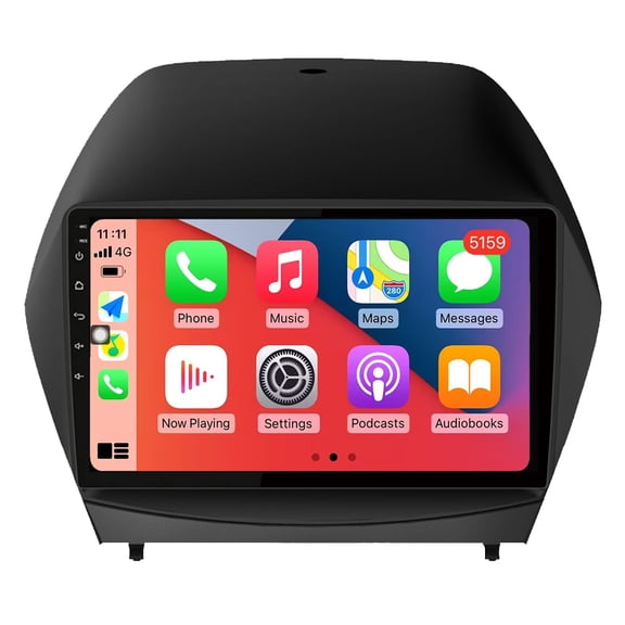 RoverOne Car Stereo CarPlay Android Auto for Hyundai Tucson 2 IX35 2009 - 2015 GPS Navigation Bluetooth DSP Multimedia Video Player