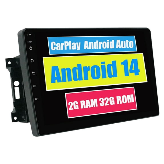 RoverOne Car Stereo CarPlay Android Auto for Jeep Wrangler 2007 - 2018 GPS Navigation Bluetooth DSP Multimedia Video Player