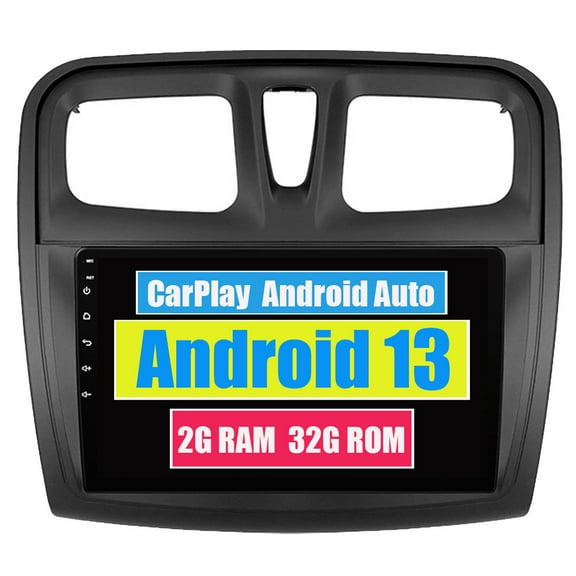 RoverOne Car Stereo CarPlay Android Auto for Renault Logan 2 2012 - 2022 Sandero 2 2013 - 2022 GPS Navigation Bluetooth DSP Multimedia Video Player