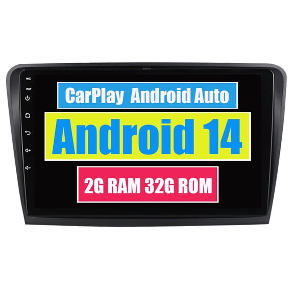 RoverOne Car Stereo CarPlay Android Auto for Skoda Superb 2 B6 2008 - 2015 GPS Navigation Bluetooth DSP Multimedia Video Player