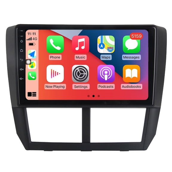 RoverOne Car Stereo CarPlay Android Auto for Subaru Forester 3 SH 2007 - 2013 Impreza GH GE 2011 GPS Navigation Bluetooth DSP Multimedia Video Player