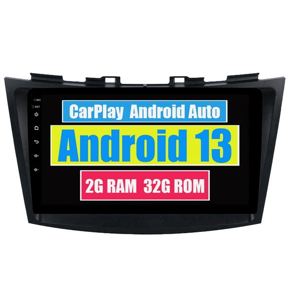 RoverOne Car Stereo CarPlay Android Auto for Suzuki Swift 4 2011 - 2017 GPS Navigation Bluetooth DSP Multimedia Video Player