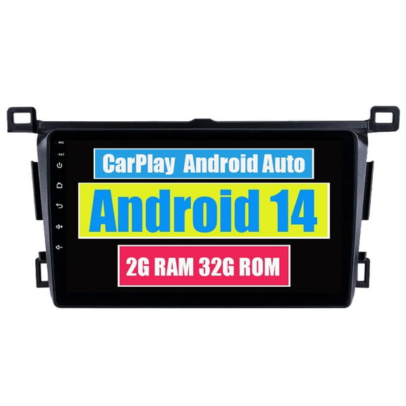 RoverOne Car Stereo CarPlay Android Auto for Toyota RAV4 4 XA40 5 XA50 2012 - 2018 GPS Navigation Bluetooth DSP Touch Screen Multimedia Video Player