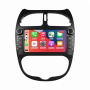 RoverOne for Peugeot 206 206CC 206SW 2000 -2008 Car Stereo GPS Navigation CarPlay Android Auto Bluetooth Touch Screen