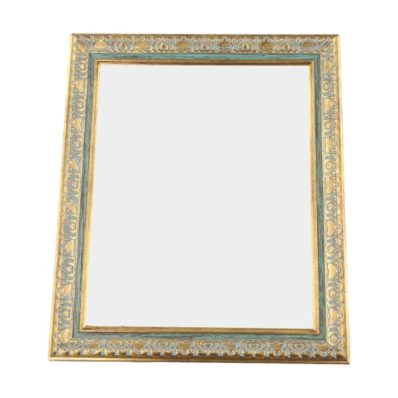 RoverTrail Retro Creative Photo Frame 10 Inch Vertical Display, Elegant Picture Frame for Home Decor, 20.3x25.4cm Inner Size, White Green Gold Black