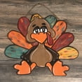 thumbnail image 1 of Rovga 1 Pcs Turkey Door Hanger Thanksgiving Decor Fall Decor Fall Door Hanger Thanksgiving Day Front Door Welcome Hanging Sign Fall Farmhouse Porch Home Decor, 1 of 6