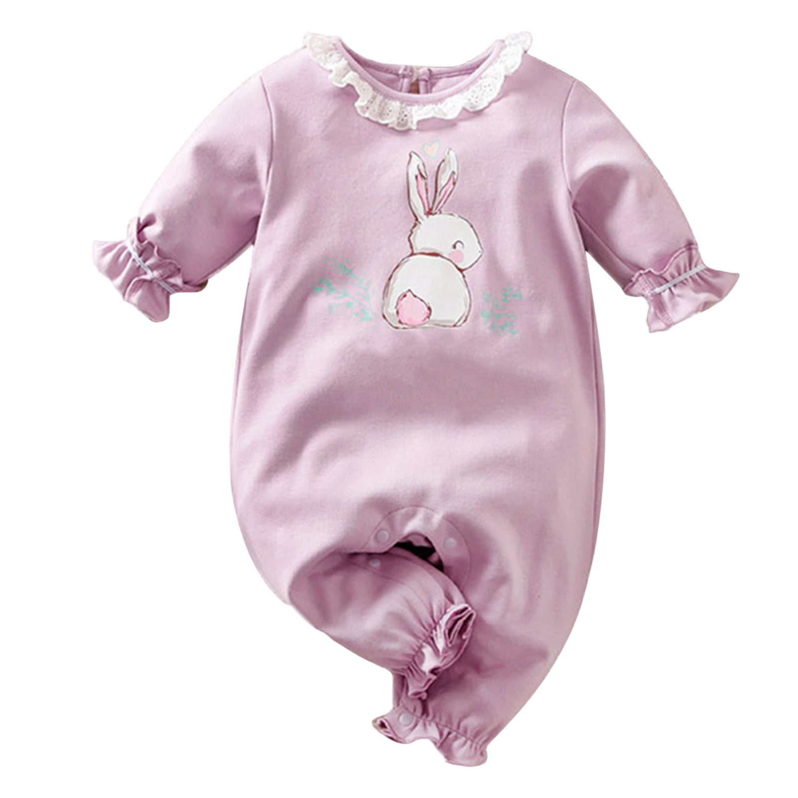 Rovga Baby Girl Bodysuits Children'S Climbing Clothes Easter Bunny ...