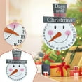 thumbnail image 1 of Rovga Christmas Ornaments Snowman Advent Calendar 2022 Until Christmas Countdown Indoor Outdoor Hanging Sign Christmas Decoration Wall Decor White One Size, 1 of 8