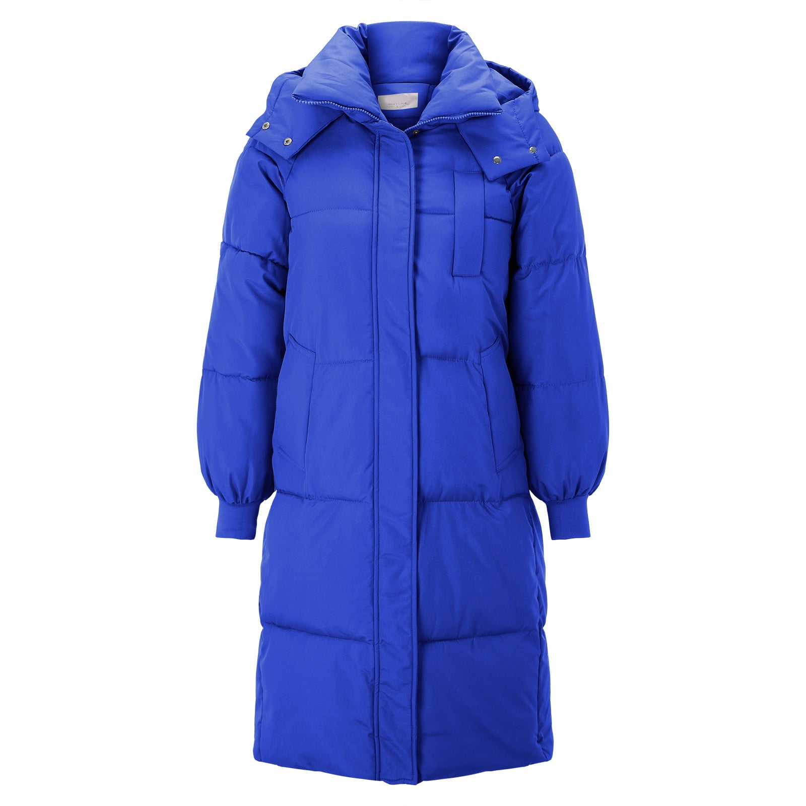 Rovga Cotton Jacket Winter Long Knee Length Down Cotton Jacket Women