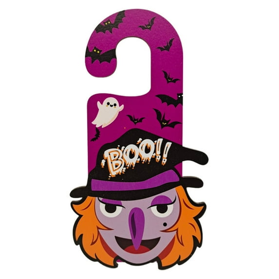 Rovga Decor Door Hanger Outdoor Trick Or And Front Door Porch Banners Indoor Porch Fall 11.5X22.5Cm