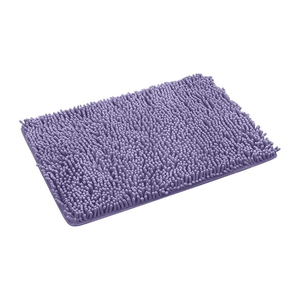 Rovga Doormats Kitchen Mat Fluffy Bathroom Rugs Light Bath Mats Bathroom Rug Non Bathroom Mat Soft Furry Durable Thickened Bathroom Rug Machine Washable For Floor 28X18In,45Ã70Cm Navy Navy