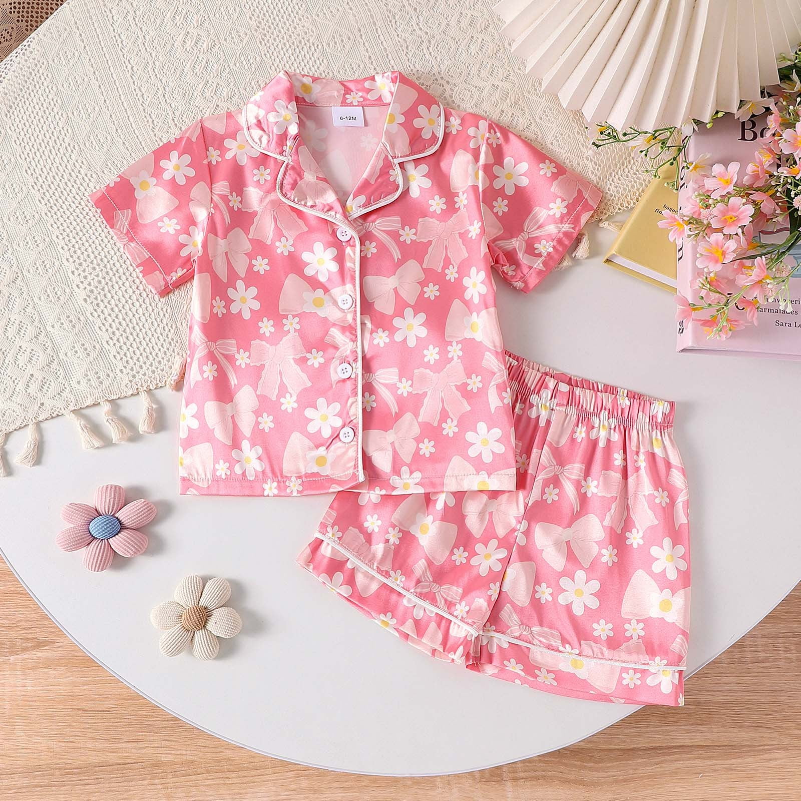 New Pajama Suiting For Baby Girl In Summer Stuff main image 0