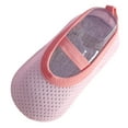 thumbnail image 1 of Rovga Kids Baby Girls Shoes Boys Solid Color Comfortable Breath Cartoon Floor Barefoot Shoes 2-3 Years Pink, 1 of 4