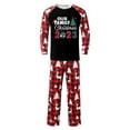 thumbnail image 1 of Rovga Matching Christmas Pajamas Christmas Deer Plaid Print Long Sleeve T Shirt Top And Pants Xmas Sleepwear Holiday Family Matching Pajamas Outfit, 1 of 5
