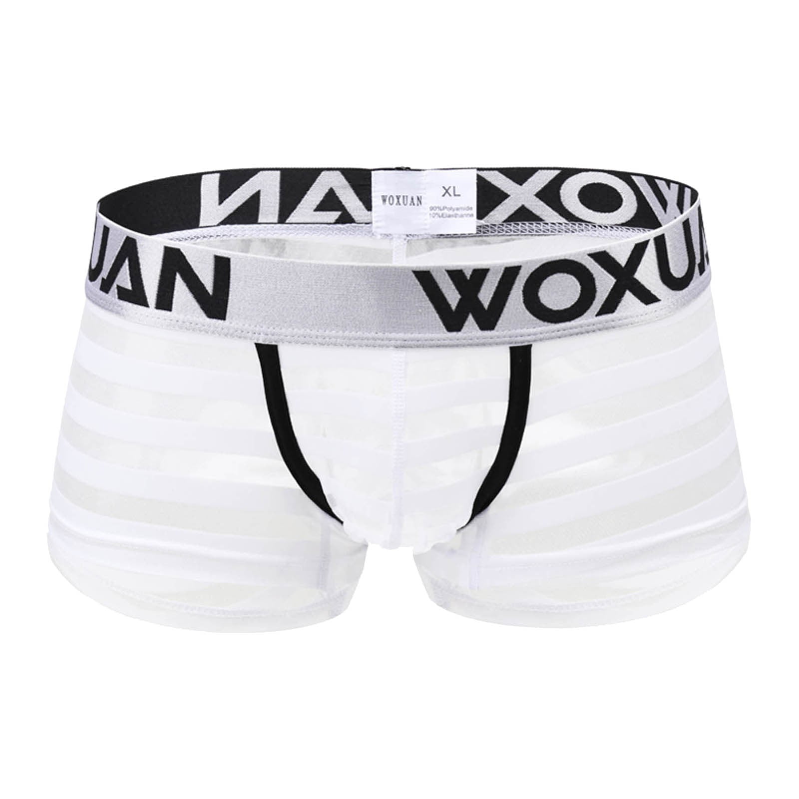 Rovga Mens Underwear Thin Non Marking Mesh Transparent Sheer See ...