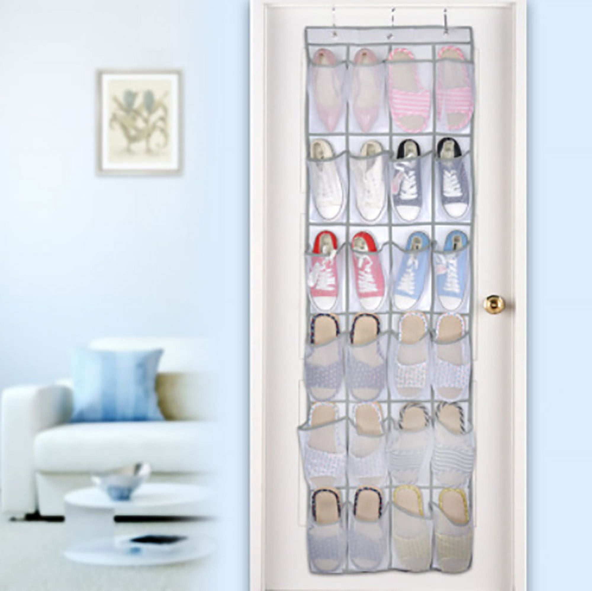 Hanging Pocket Organizer Pack Over-s 24 Clear Pockets Each (59