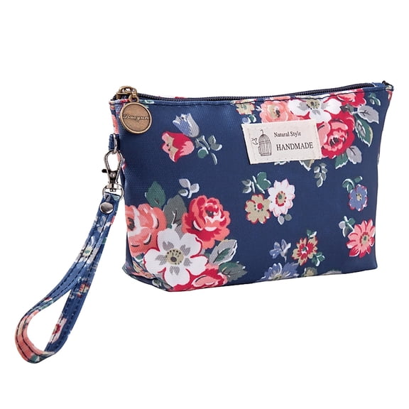 Rovga Storage Organizer Binscosmetic Storage Bag Printed Ladies Portable Clutch Waterproofs Travel Toiletry Bag F