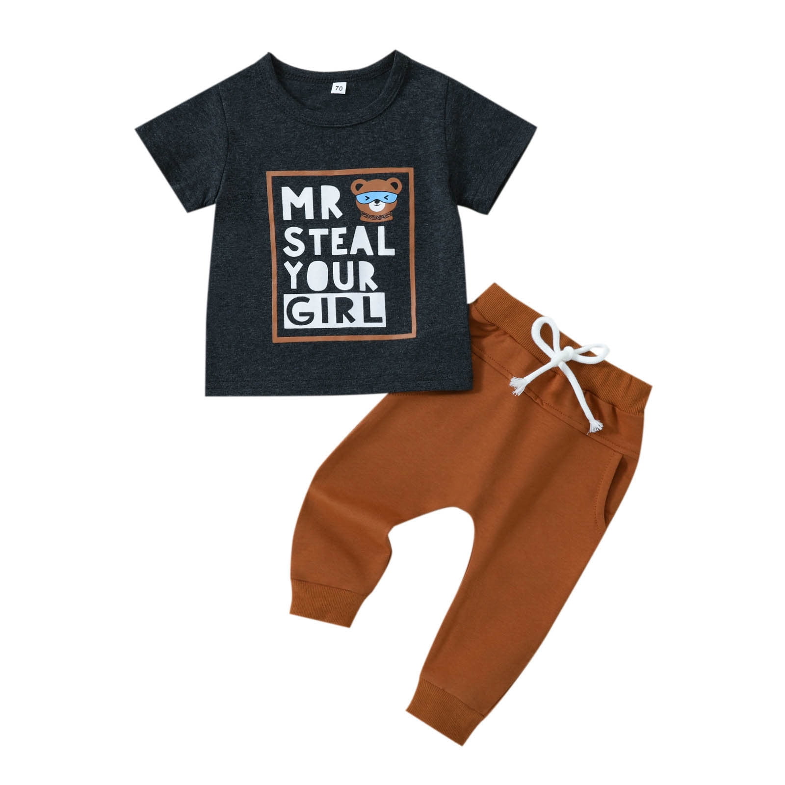 Big Brother Outfit Toddler Boys Big Bro Colorful Letter Long Sleeve...