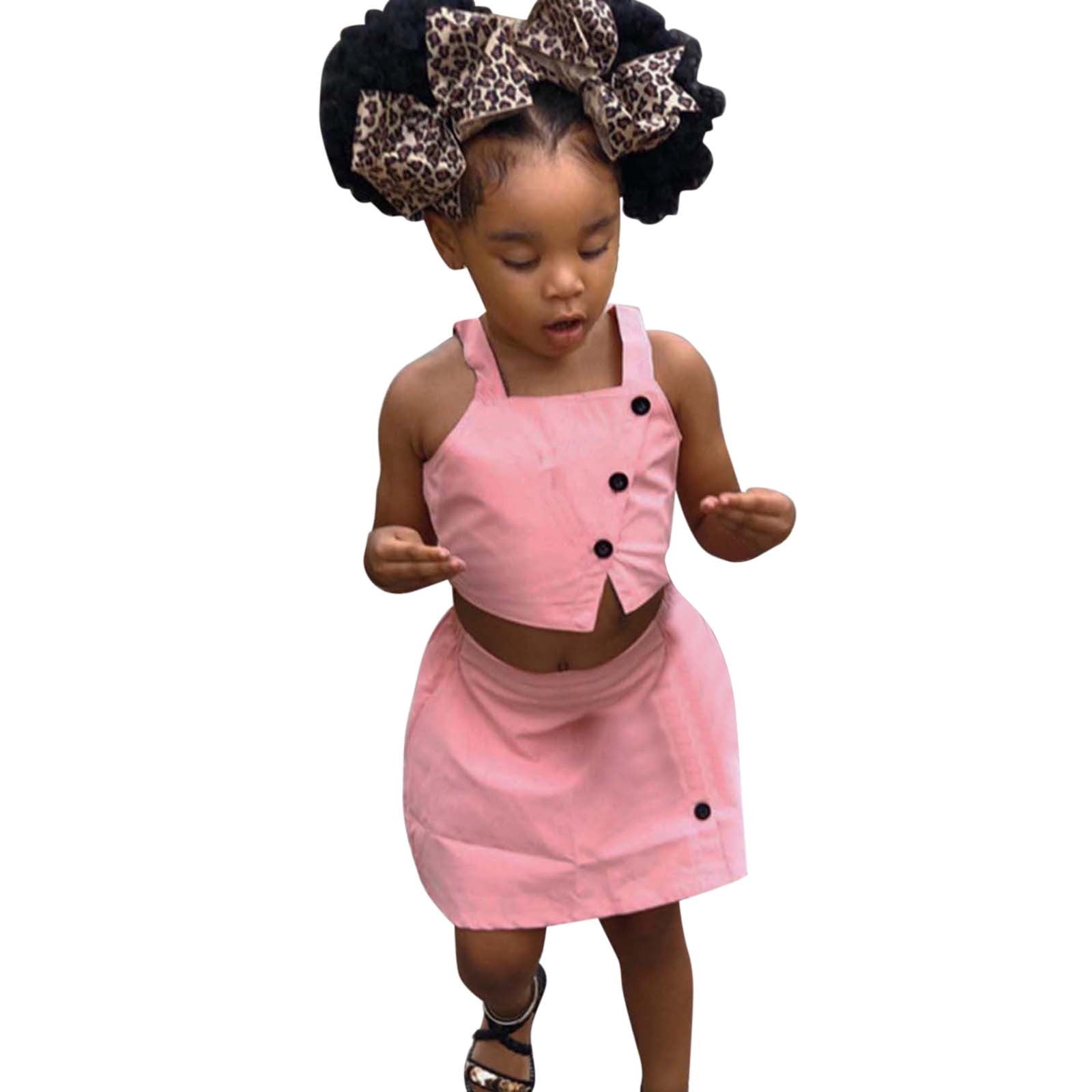 Rovga Dresses For Girls Toddler Kids Baby Girls Clothes Summer