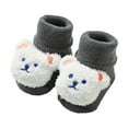 thumbnail image 1 of Rovga Toddler Shoes For Kids Warm Winter Baby Shoes Cartoon Bear Shape Cute Baby Shoes Baby Soft Sole Shoes, 1 of 3
