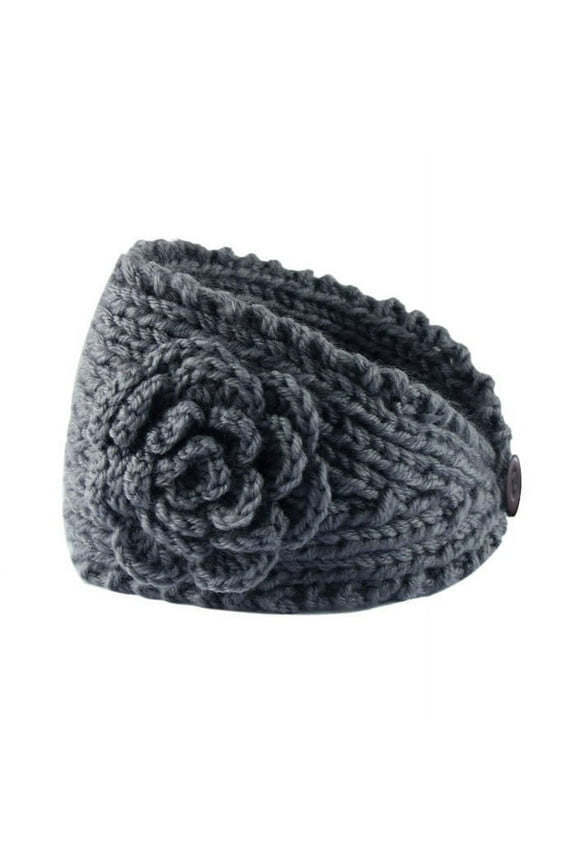 Women Girls Hair Accessories Fashion Women Crochet Headband Knit Hairband Flower Winter Ear Warmer Head Wrap